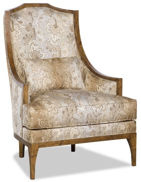 Classic paisley armchair