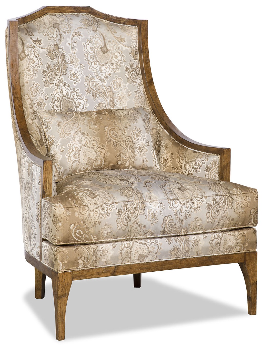 CHAIRS, Leather, Upholstered, Accent Classic paisley armchair