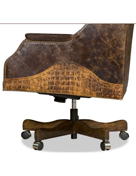Office Chairs Grand western style desk chair