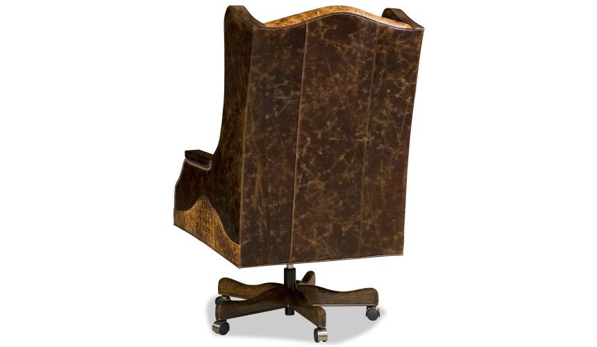 Office Chairs Grand western style desk chair