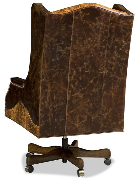 Office Chairs Grand western style desk chair