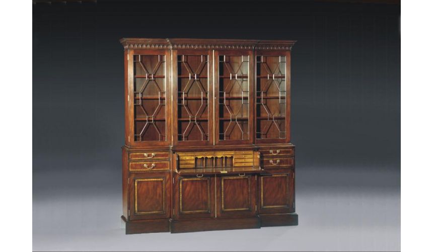 Breakfronts & China Cabinets High End Dining Room Furniture Breakfront