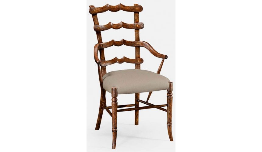 Dining Chairs Ladderback Armchair Different 2