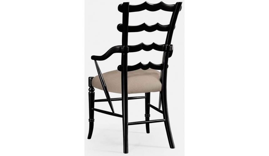 Dining Chairs Ladderback armchair