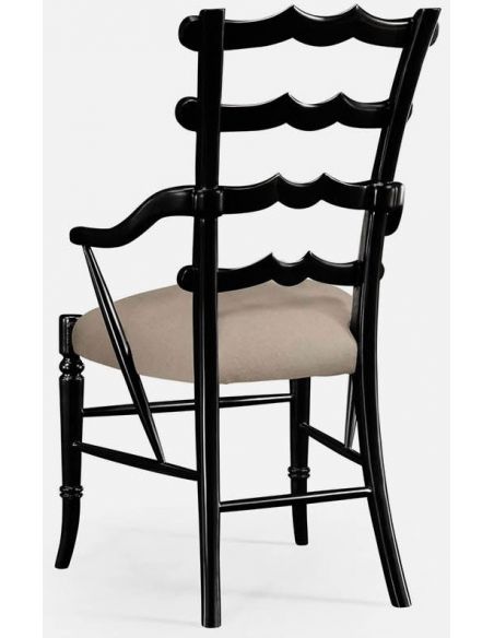 Dining Chairs Ladderback armchair