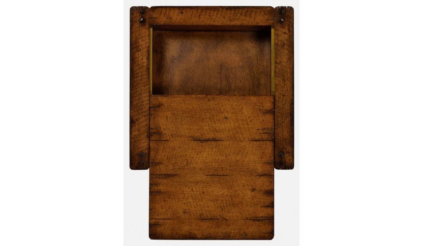 TABLES - SIDE, LAMP & BEDSIDE Stand heavy distress