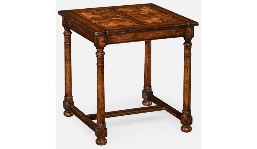 TABLES - SIDE, LAMP & BEDSIDE Oyster parquet side table Different 2