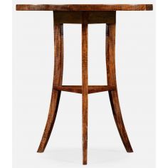 Walnut country lamp table 2