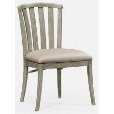 Dining Chairs Rustic curved back chair