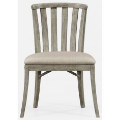 Dining Chairs Rustic curved back chair 2