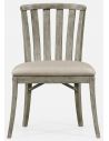 Dining Chairs Rustic curved back chair
