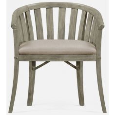Dining Chairs Rustic tub chair 2