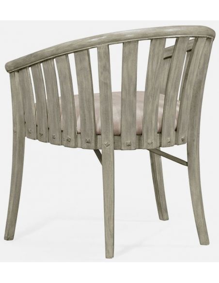 Dining Chairs Rustic tub chair