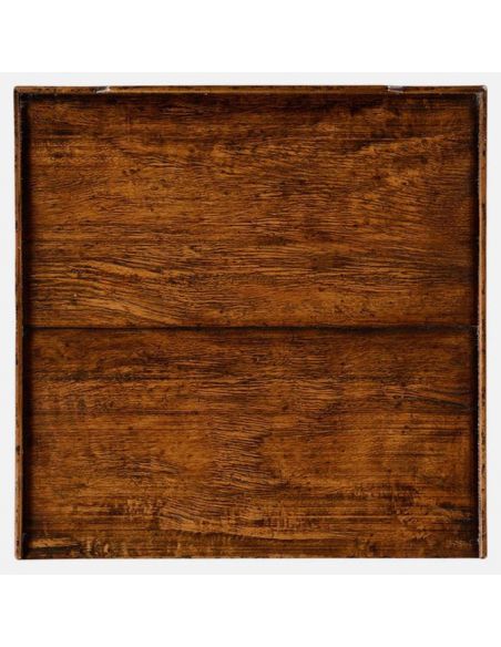 TABLES - SIDE, LAMP & BEDSIDE Walnut square lamp table