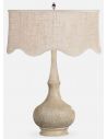 Table Lamps Limed table lamp