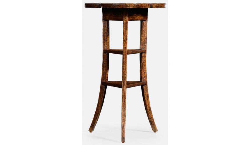 TABLES - SIDE, LAMP & BEDSIDE Plank trefoil side table