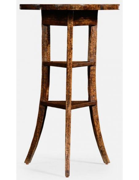 TABLES - SIDE, LAMP & BEDSIDE Plank trefoil side table