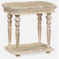 TABLES - SIDE, LAMP & BEDSIDE Limed acacia side table