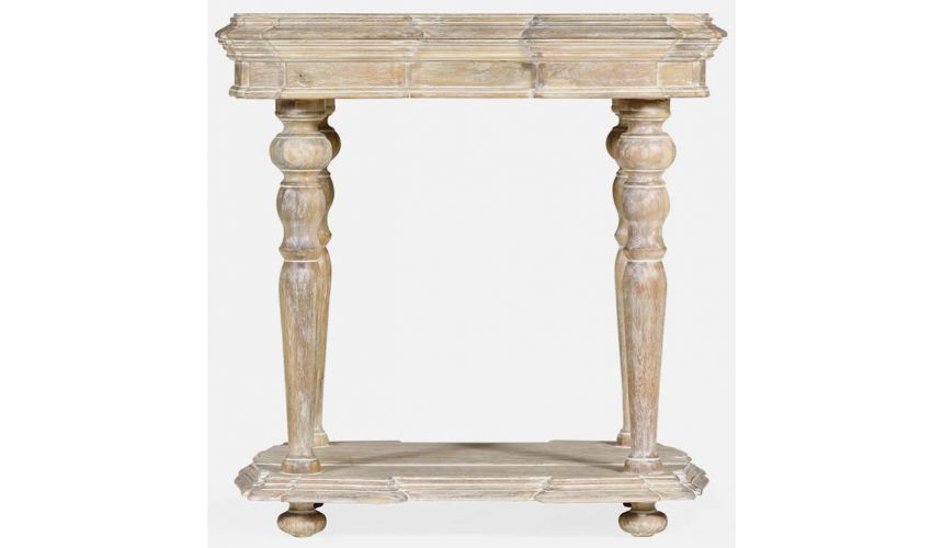 TABLES - SIDE, LAMP & BEDSIDE Limed acacia side table