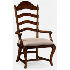 Dining Chairs Rustic dining armchair