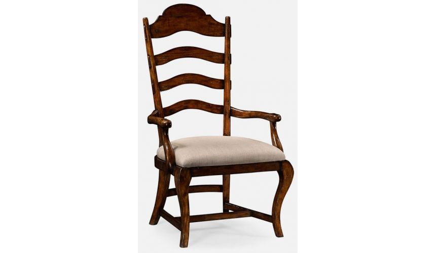 Dining Chairs Rustic dining armchair