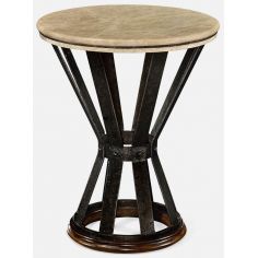 Iron marble table