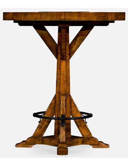 Upscale Bar Furniture Country walnut bar table