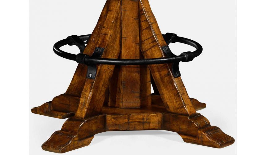 Upscale Bar Furniture Country walnut bar table