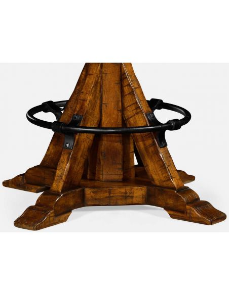 Upscale Bar Furniture Country walnut bar table