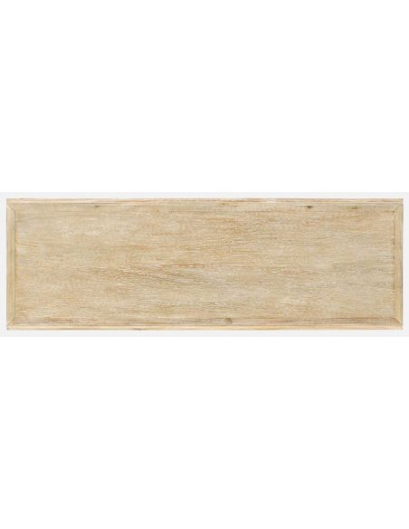 Console & Sofa Tables 54\\" limed wood console