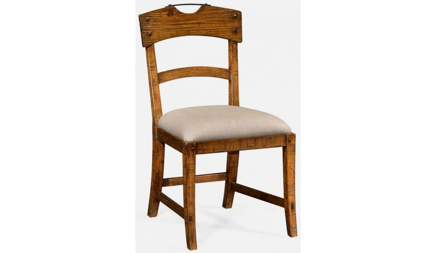 Dining Chairs Country walnut side chair