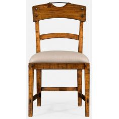 Dining Chairs Country walnut side chair 2