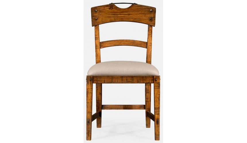 Dining Chairs Country walnut side chair