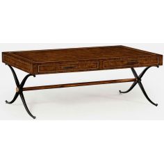Coffee Tables Hammered iron coffee table