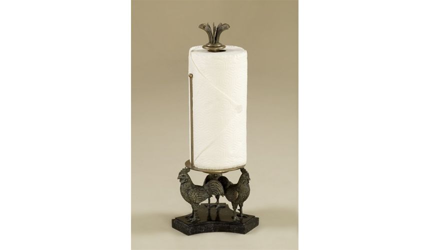 Decorative Accessories High Quality Furniture, Paper Towel Holder, Rooster Decor