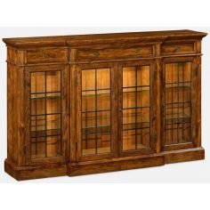 Display Cabinets and Armories Elegantly rustic display cabinet