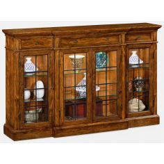 Display Cabinets and Armories Elegantly rustic display cabinet 2