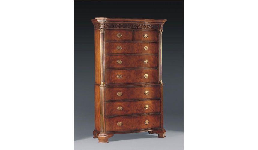 Chest of Drawers Chest on Chest Antique Reproduction Furniture