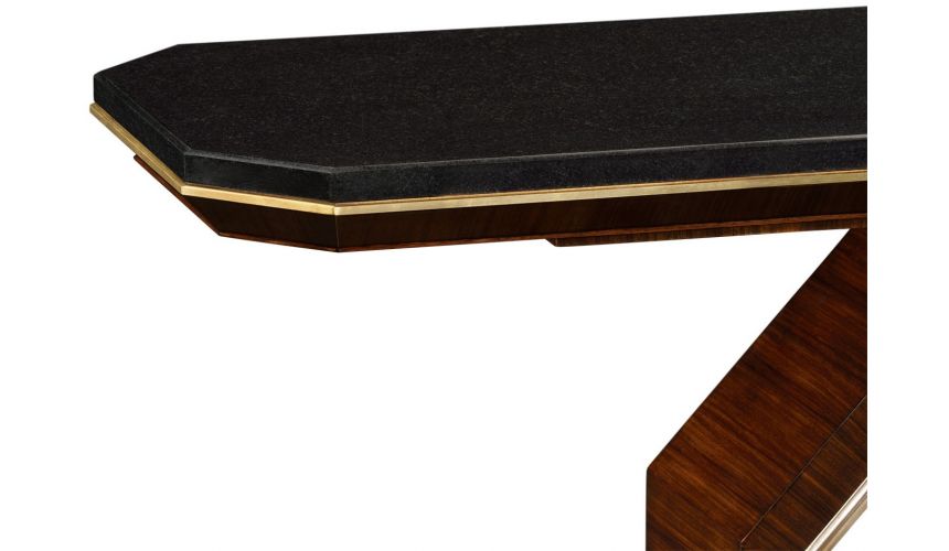 Console & Sofa Tables Black marble Console table