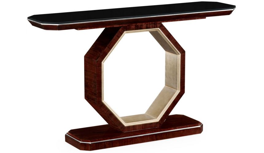 Console & Sofa Tables Black marble Console table