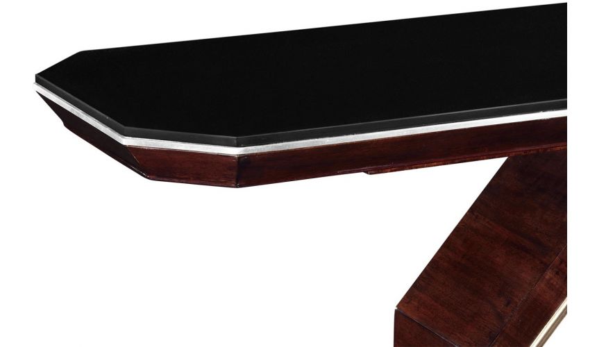 Console & Sofa Tables Black marble Console table