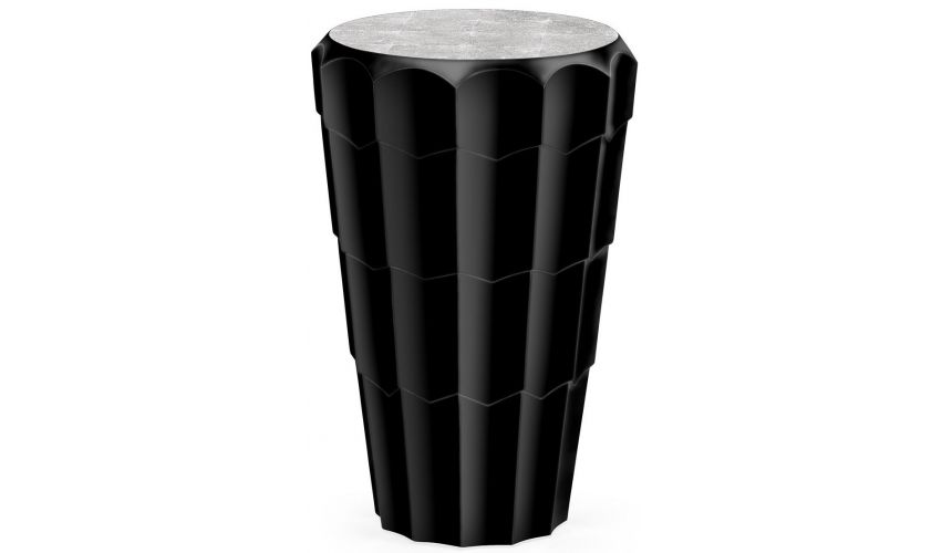 Round & Oval Side Tables Art Decor side table