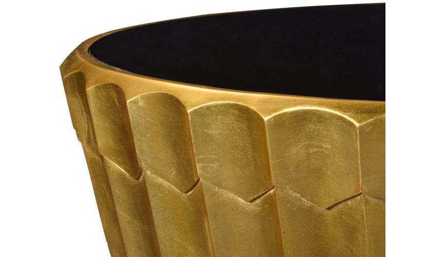 Round and Oval Coffee tables Art Decor coffee table