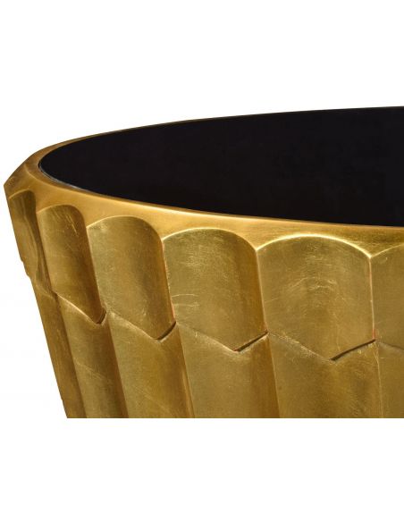 Round and Oval Coffee tables Art Decor coffee table