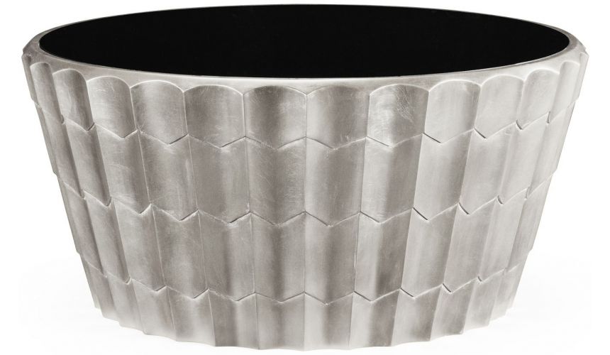 Round and Oval Coffee tables Art Decor coffee table