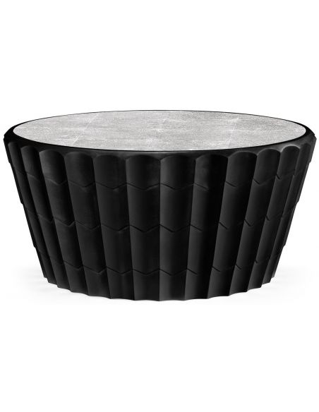 Round and Oval Coffee tables Art Decor coffee table