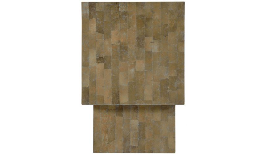 TABLES - SIDE, LAMP & BEDSIDE Eggshell inlay nesting tables