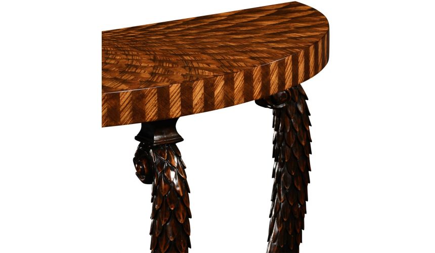 Console & Sofa Tables Inlay hand carved console
