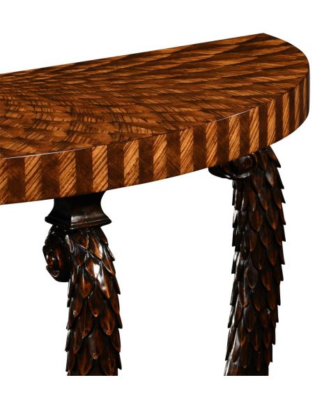 Console & Sofa Tables Inlay hand carved console