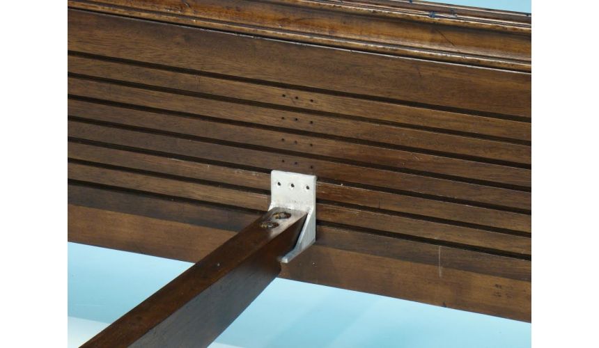 BEDS - Queen, King & California King Sizes King Size Walnut Sleigh bed